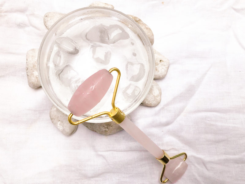Why should you use a rose quartz face roller