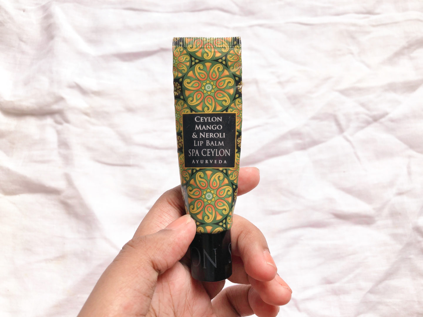 spa ceylon lip balm mango and neroli