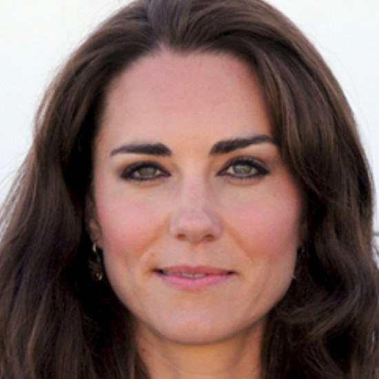 kate middleton oval face